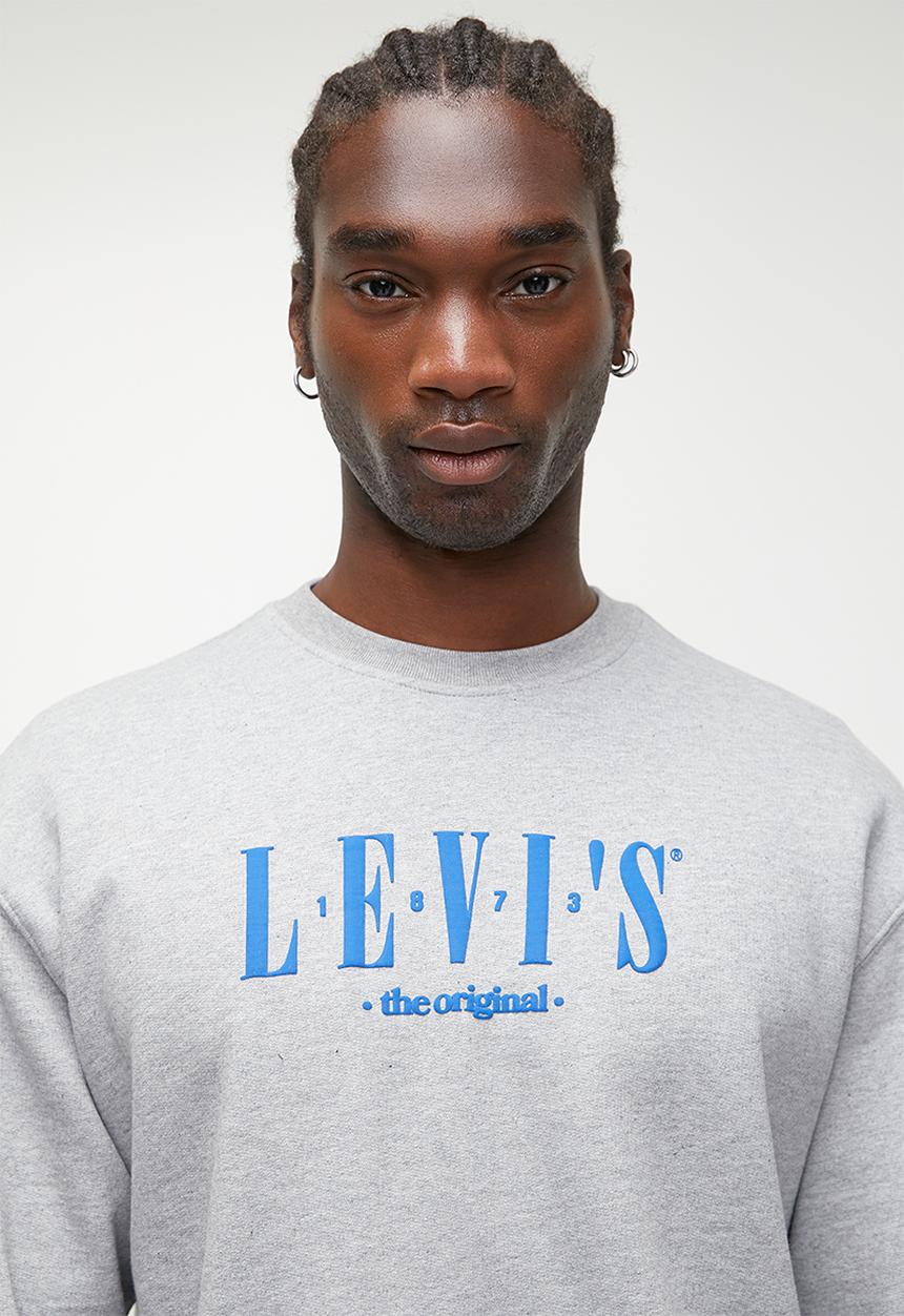 Levi’s® - RELAXD GRAPHIC CREW SERIF LOGO ONE MIDTO