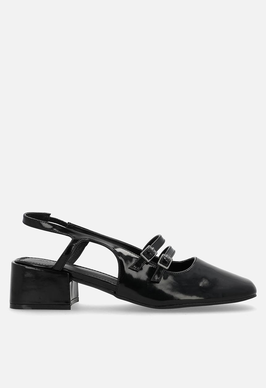 Cotton On - Bonnie slingback block heel - black box