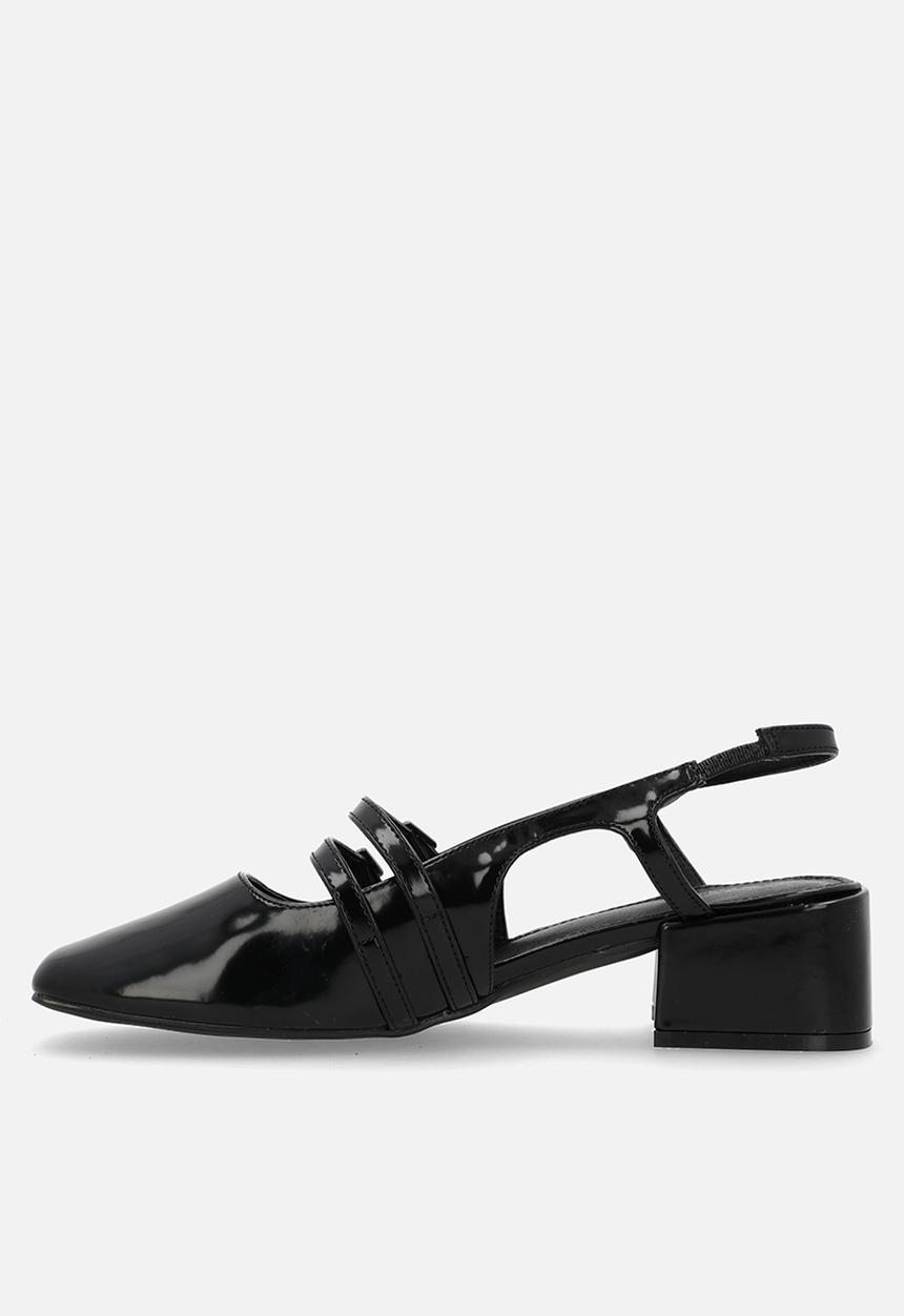 Cotton On - Bonnie slingback block heel - black box