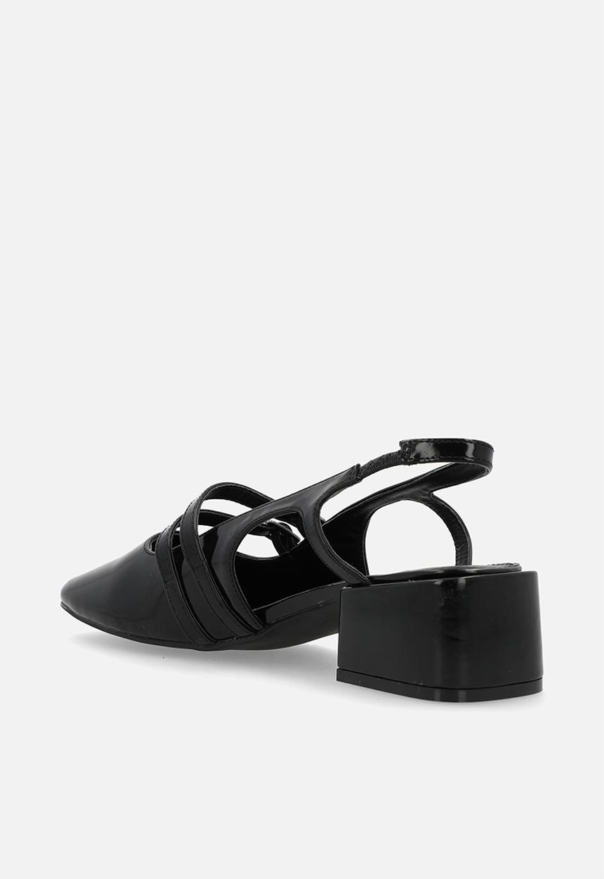 Cotton On - Bonnie slingback block heel - black box