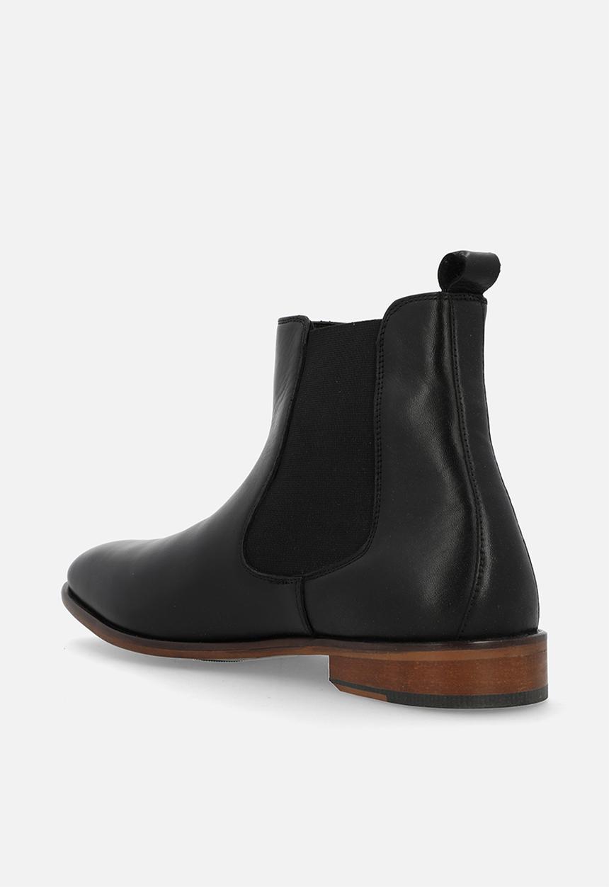 Hush Puppies - Lloyd - Black leather