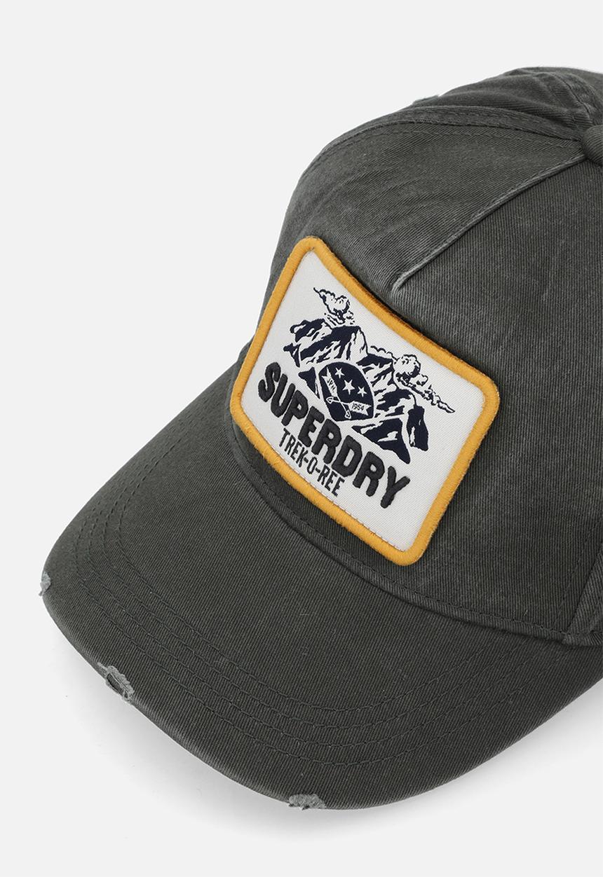 Superdry. - Graphic Trucker Cap - Dark Green