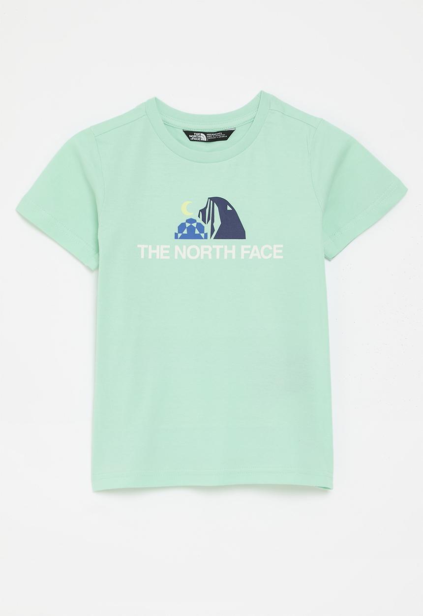 The North Face - Kid  Graphic S/S Tee-Bright Foam