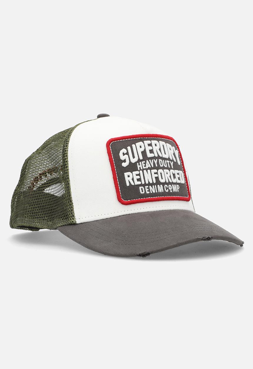 Superdry. - Mesh Trucker Cap - New Vintage Black