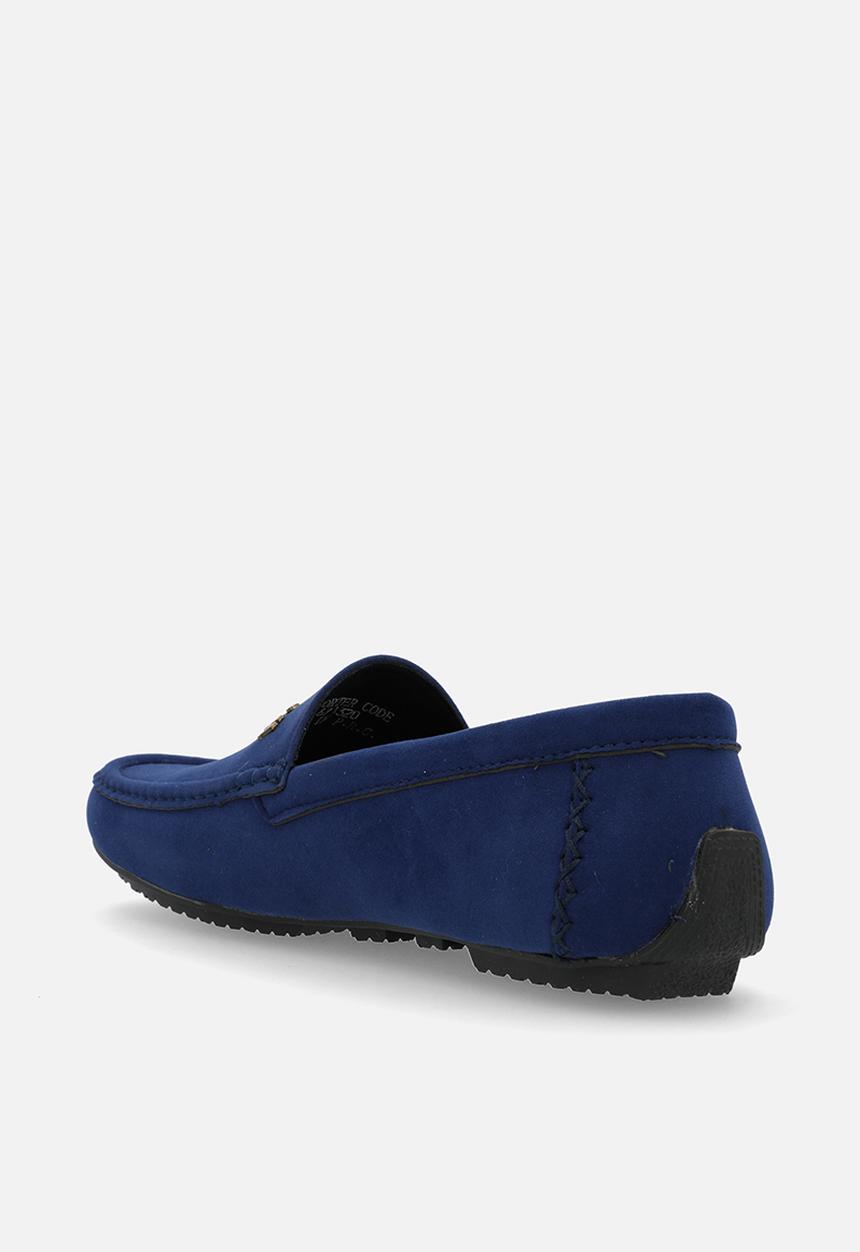 PC - Crouch suede slip on- Navy Suede
