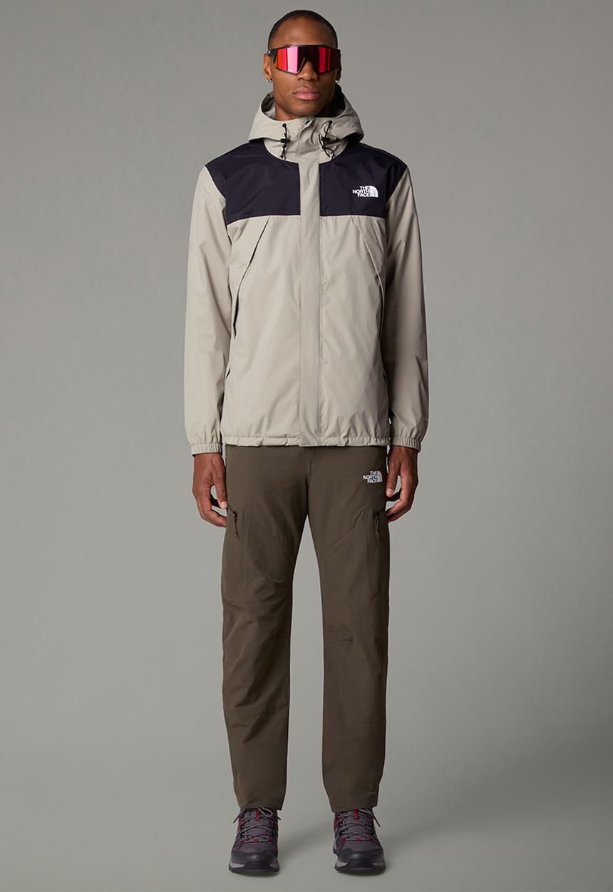 The North Face - Antora jacket - clay grey-tnf black