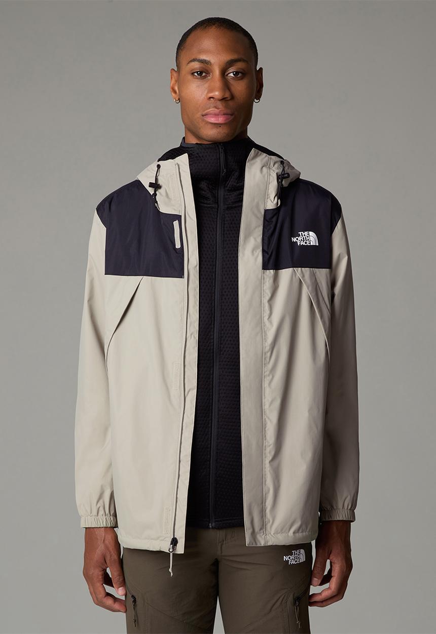 The North Face - Antora jacket - clay grey-tnf black