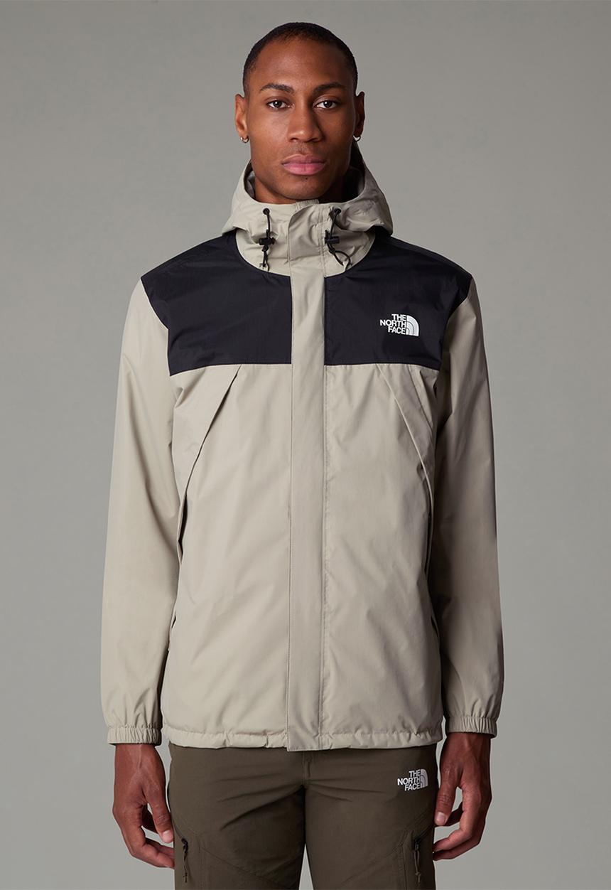 The North Face - Antora jacket - clay grey-tnf black
