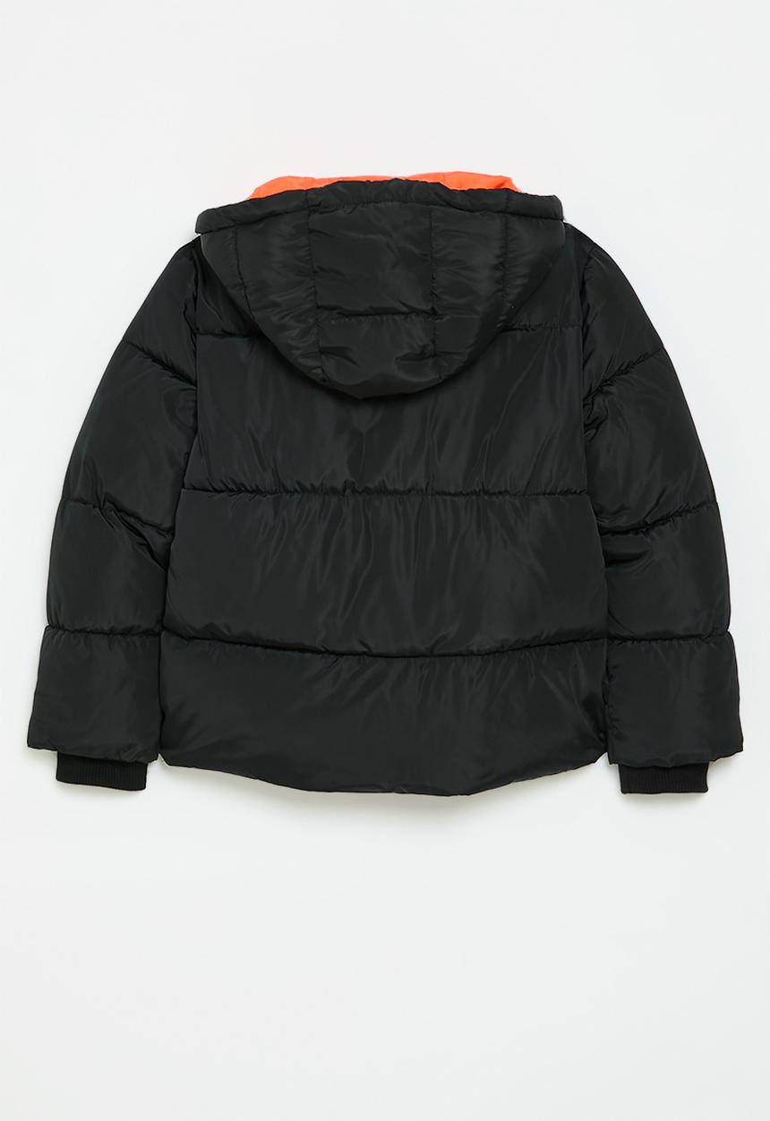 GUESS - Hooded padded jacket - jet black 
