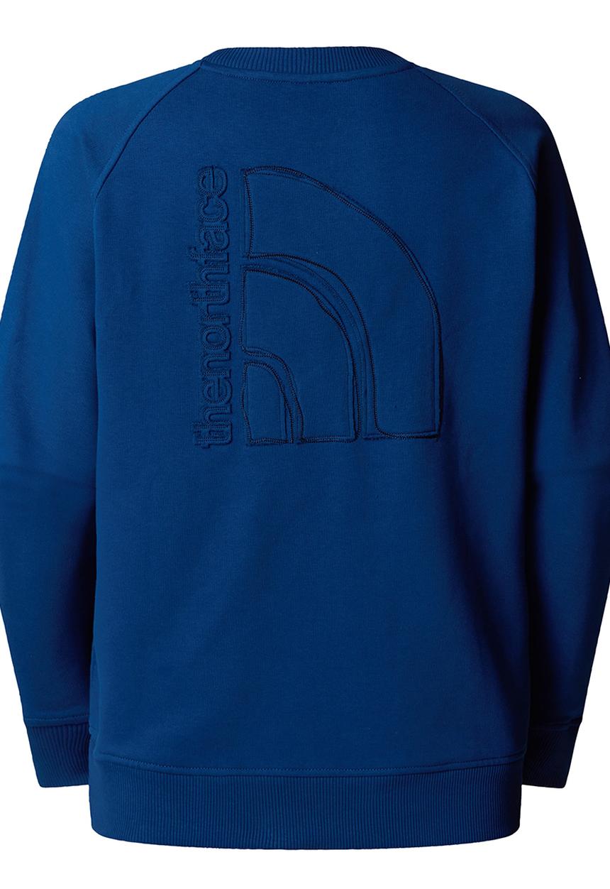 The North Face - W Logo Relaxed Crew - Blue