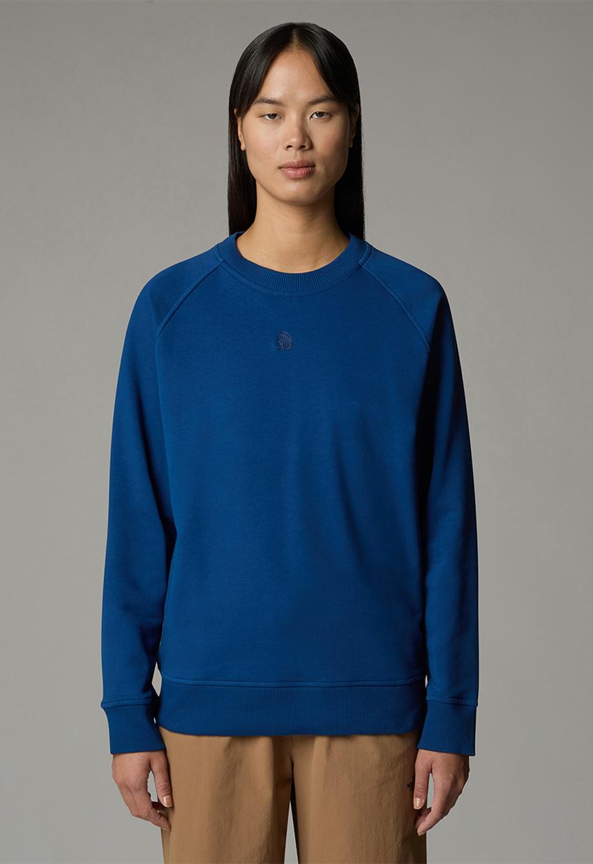 The North Face - W Logo Relaxed Crew - Blue