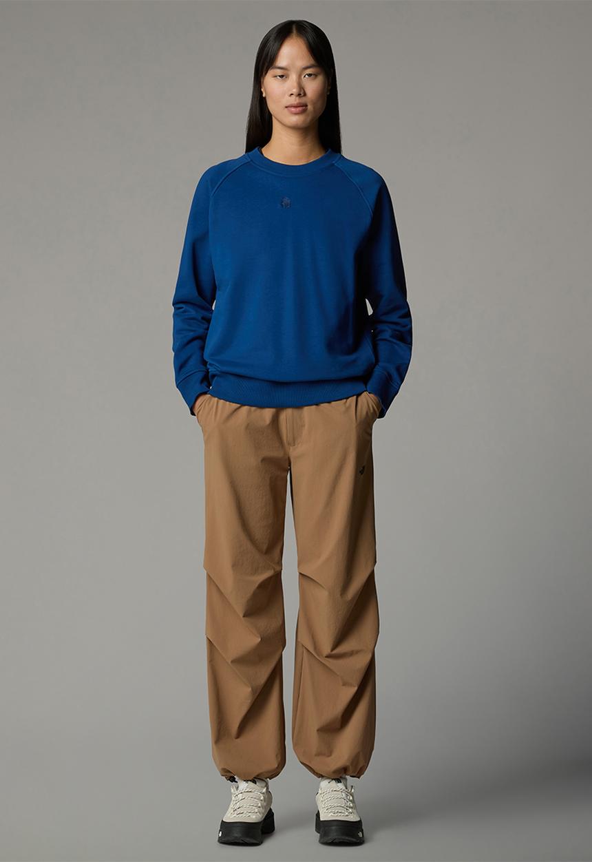 The North Face - W Logo Relaxed Crew - Blue