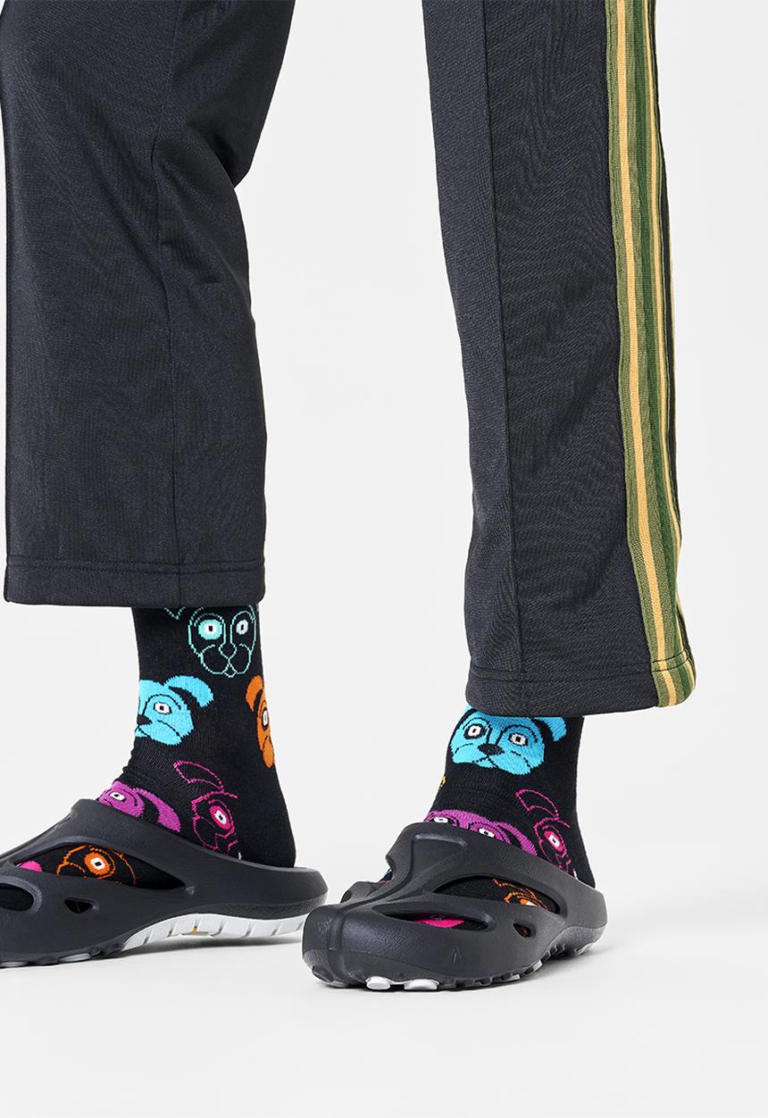 Happy Socks - Dog Sock - Black