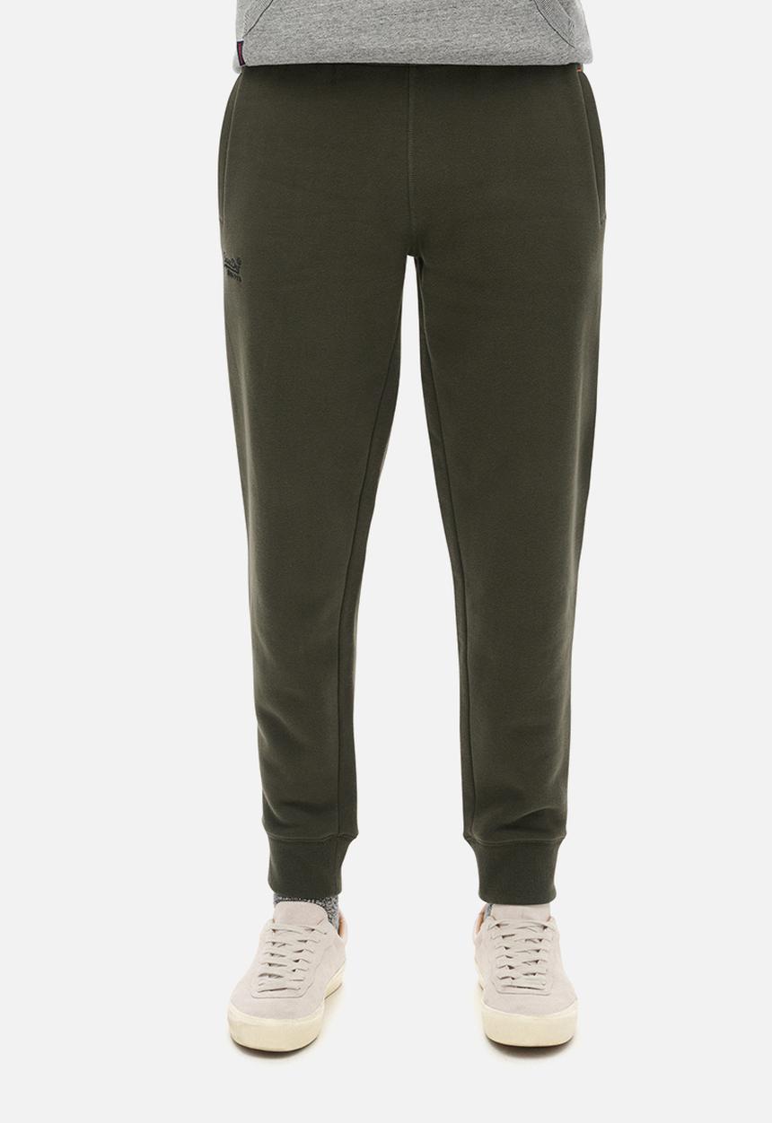 Superdry. - Essential logo jogger - dark grey green