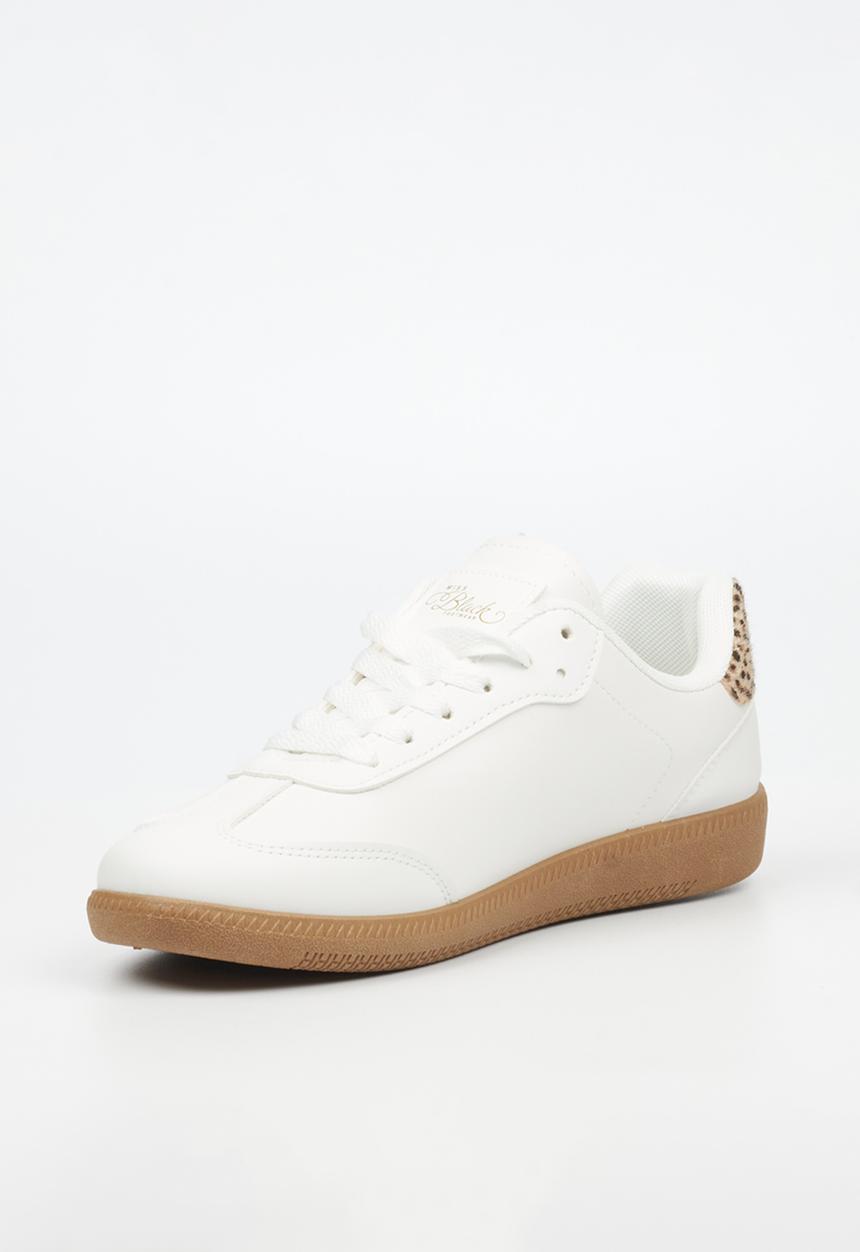 Miss Black - Row 1 sneaker - leopard