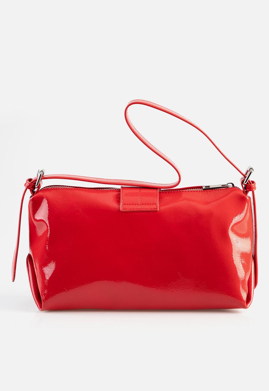 SISSY BOY - Buckle shoulder bag - Red