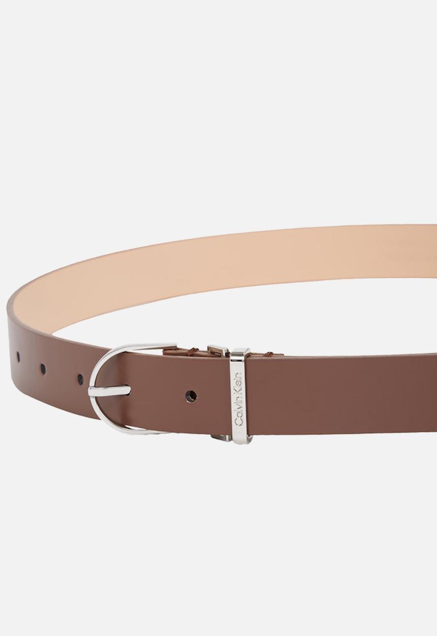 Calvin Klein - Must metal rnd buckle 2.5-cioccolate lab