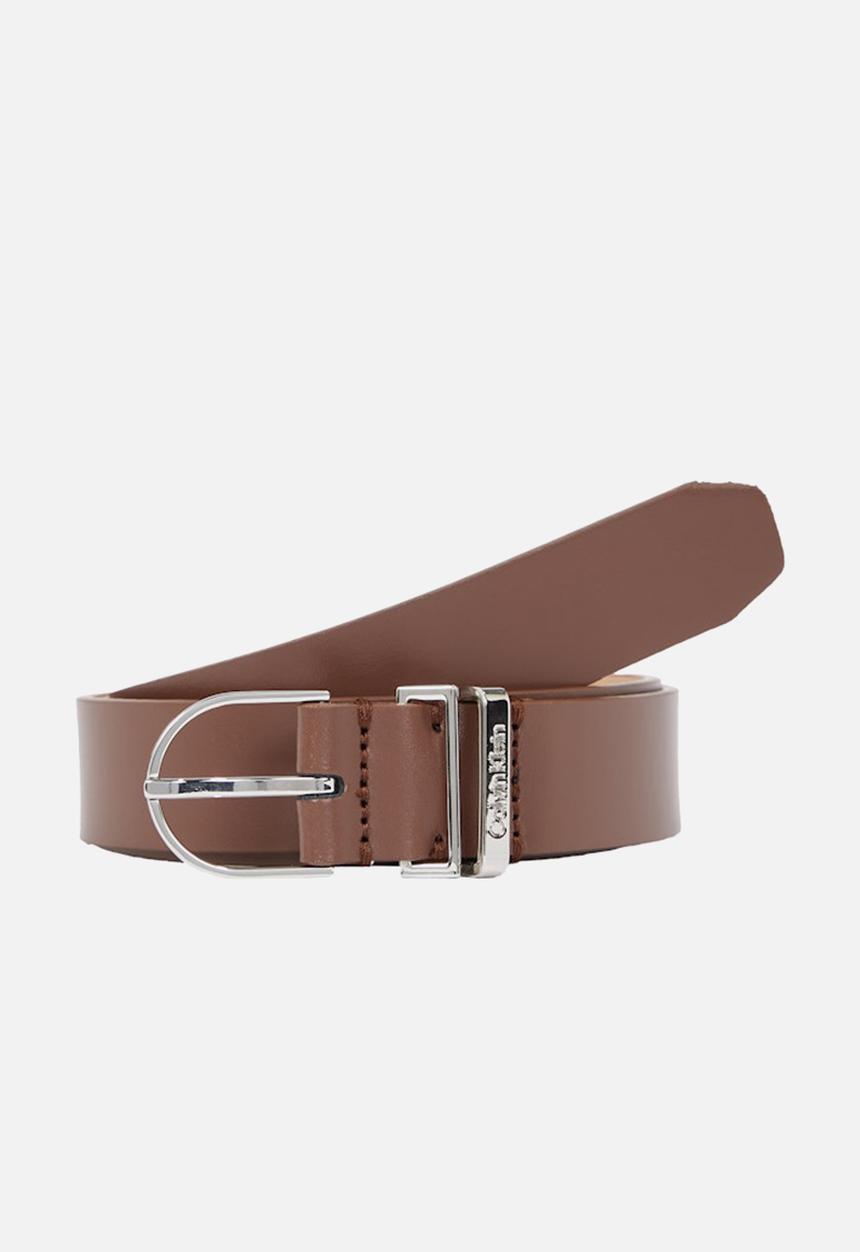 Calvin Klein - Must metal rnd buckle 2.5-cioccolate lab