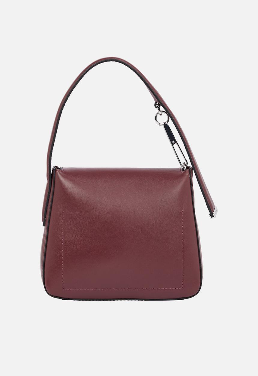 Calvin Klein - Soft sculpt mini bag-oxblood
