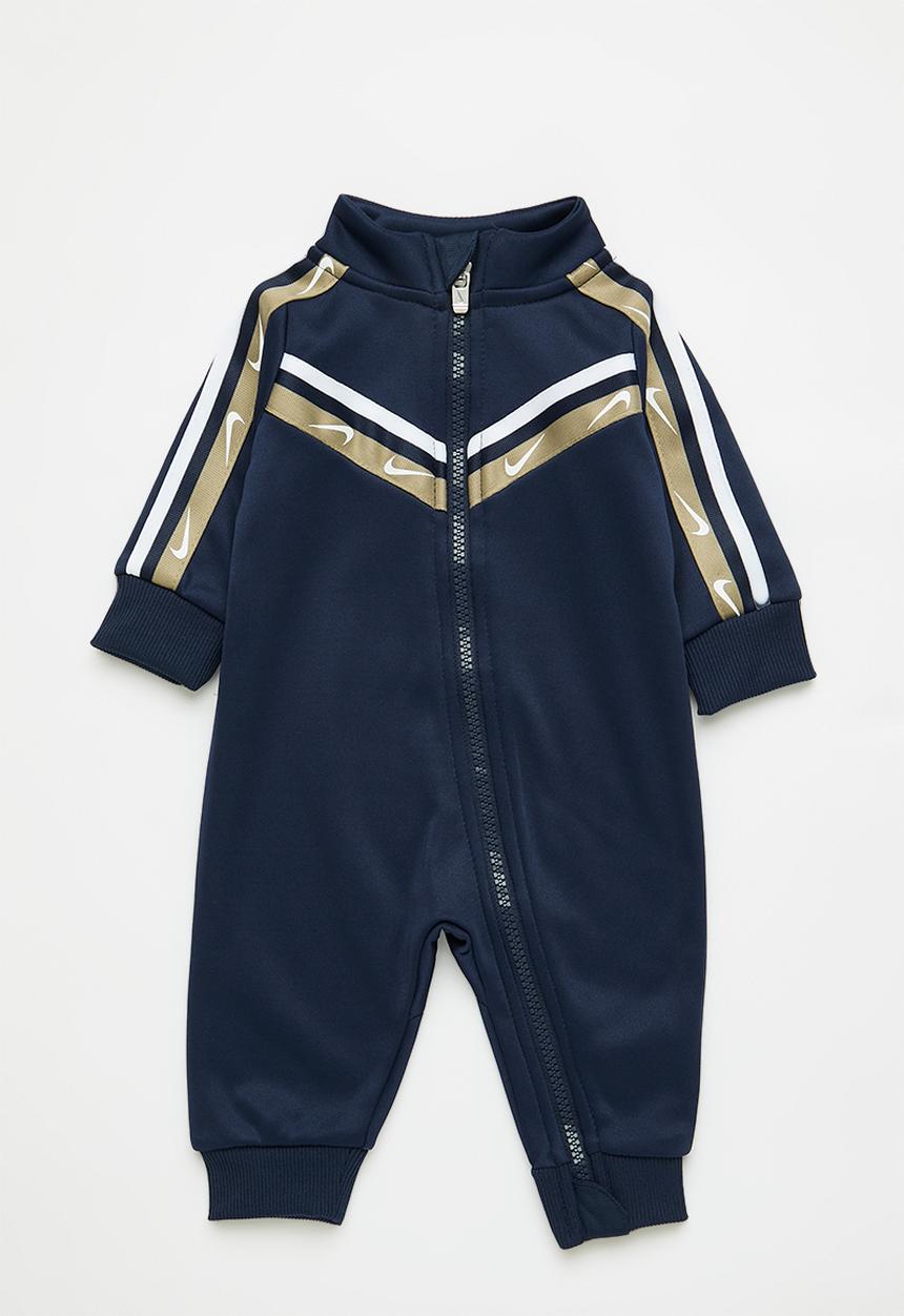 Nike - Nkn n nsw club poly hooded co - midnight navy