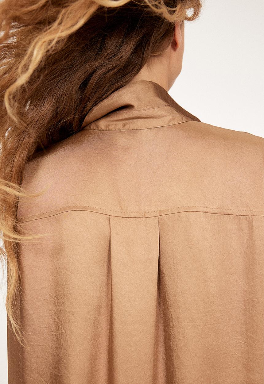 H&M - Shirt - dark beige