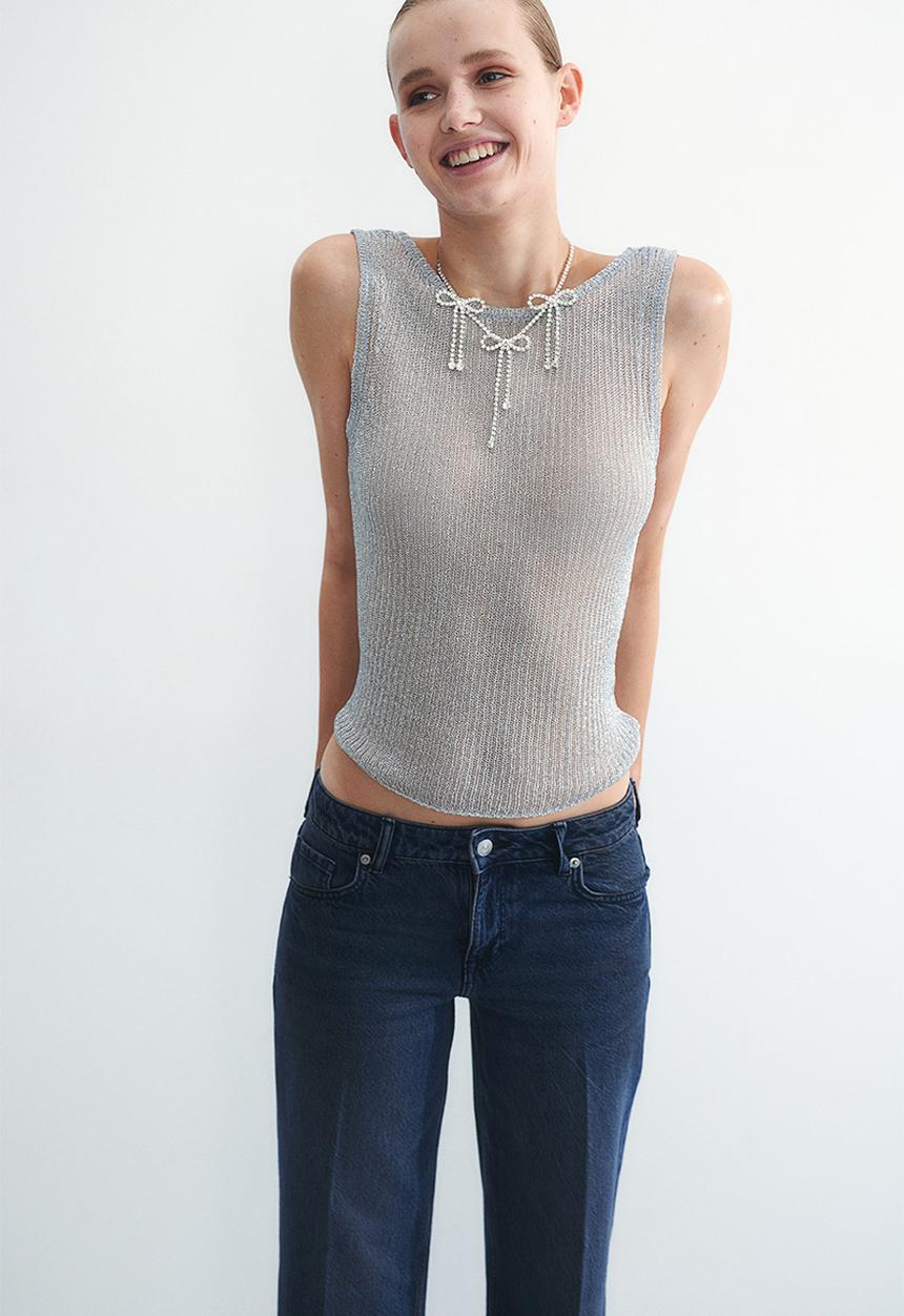 H&M - Straight regular jeans - dark denim blue