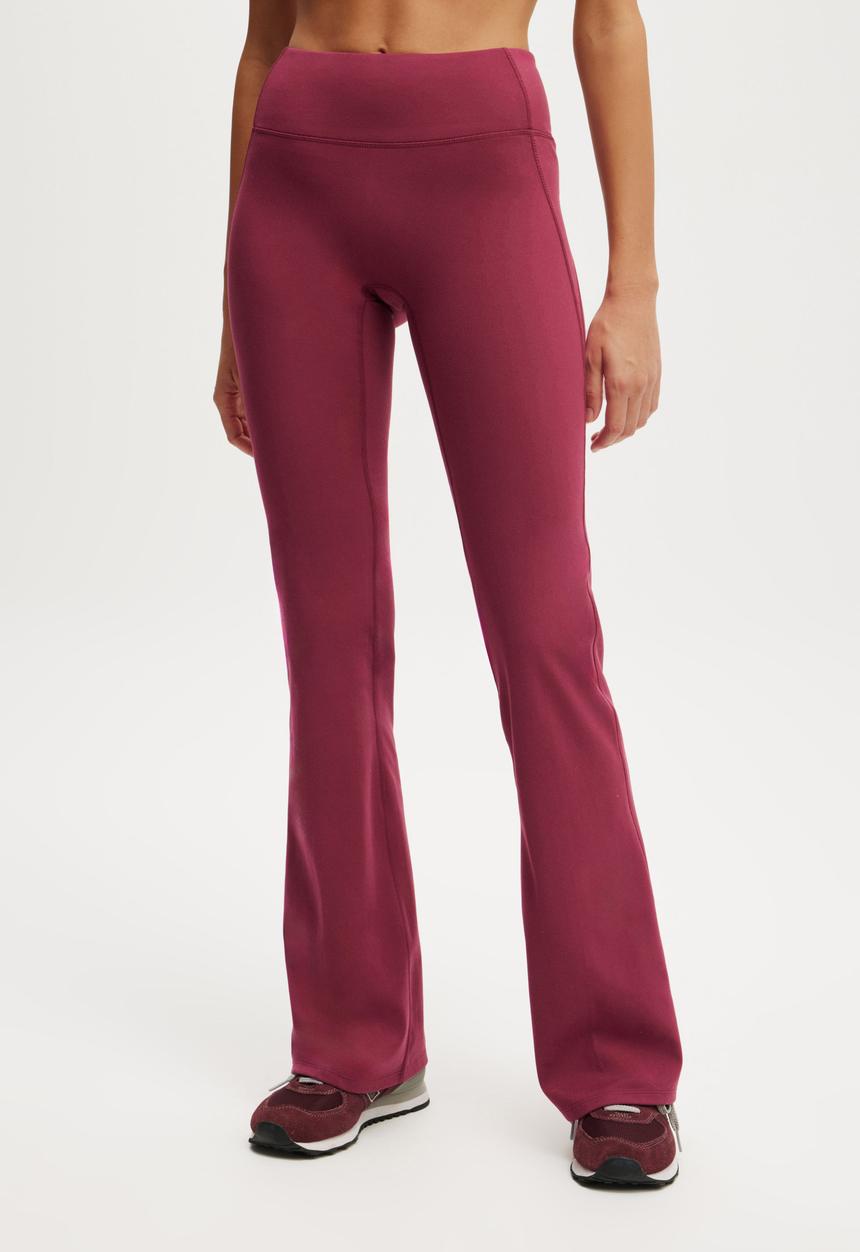 Cotton On - Ultra Soft Studio Flare - Sangria