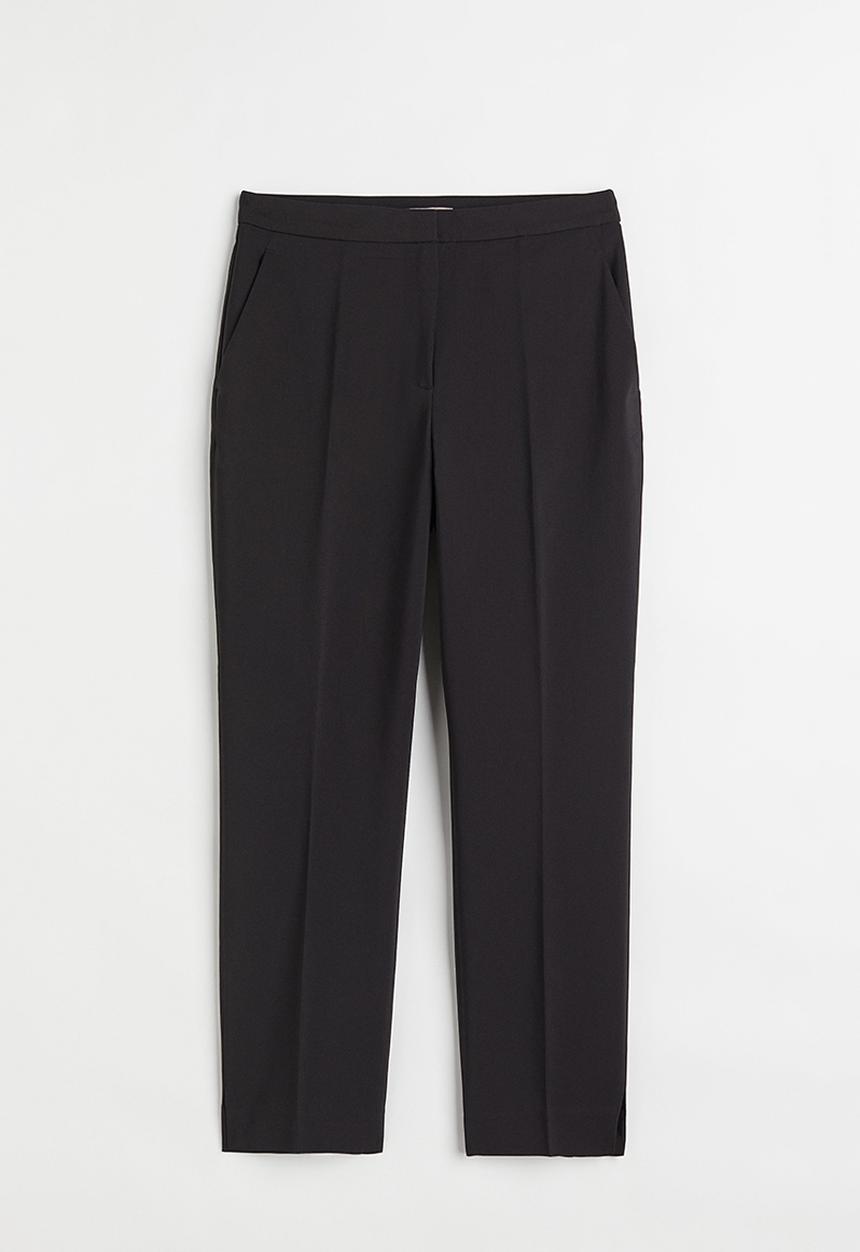 H&M - Tailored trousers - black