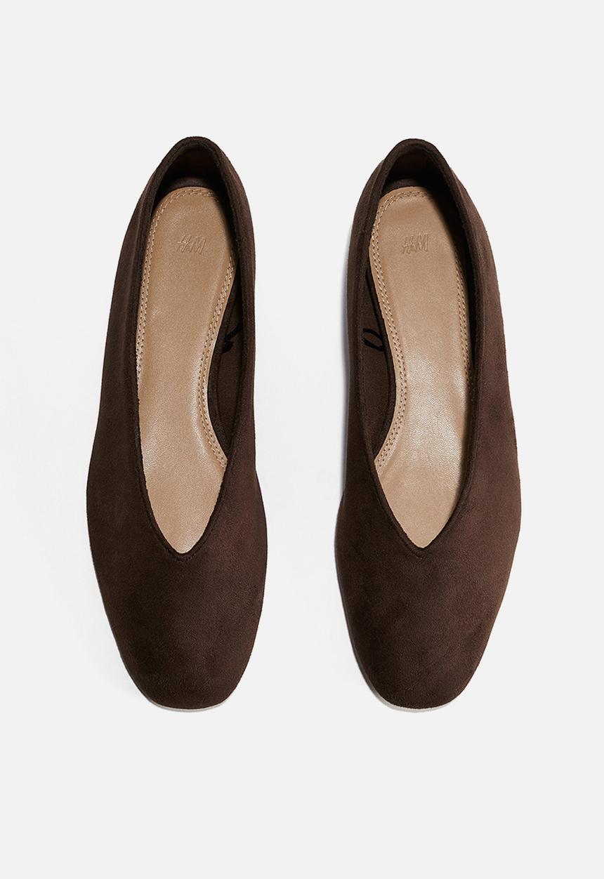 H&M - Ballet pumps - dark brown