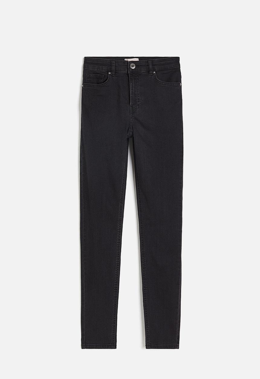 H&M - Skinny regular jeans - black