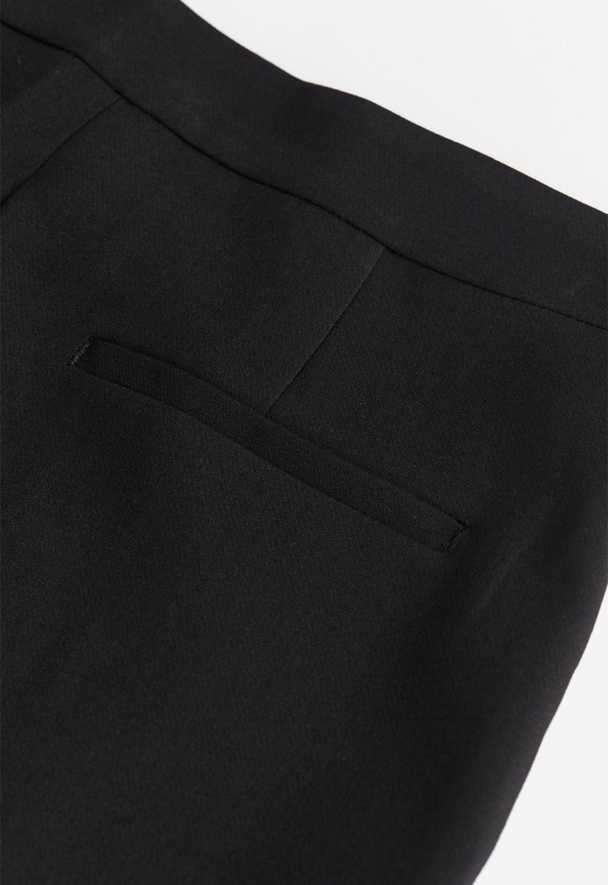 H&M - Tailored trousers - black