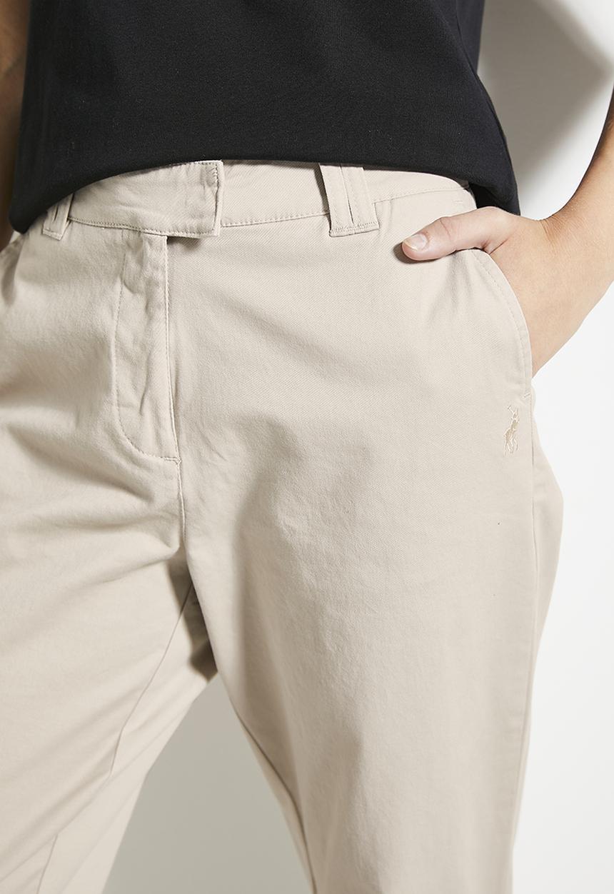 POLO - Wmn sienna chino - birch