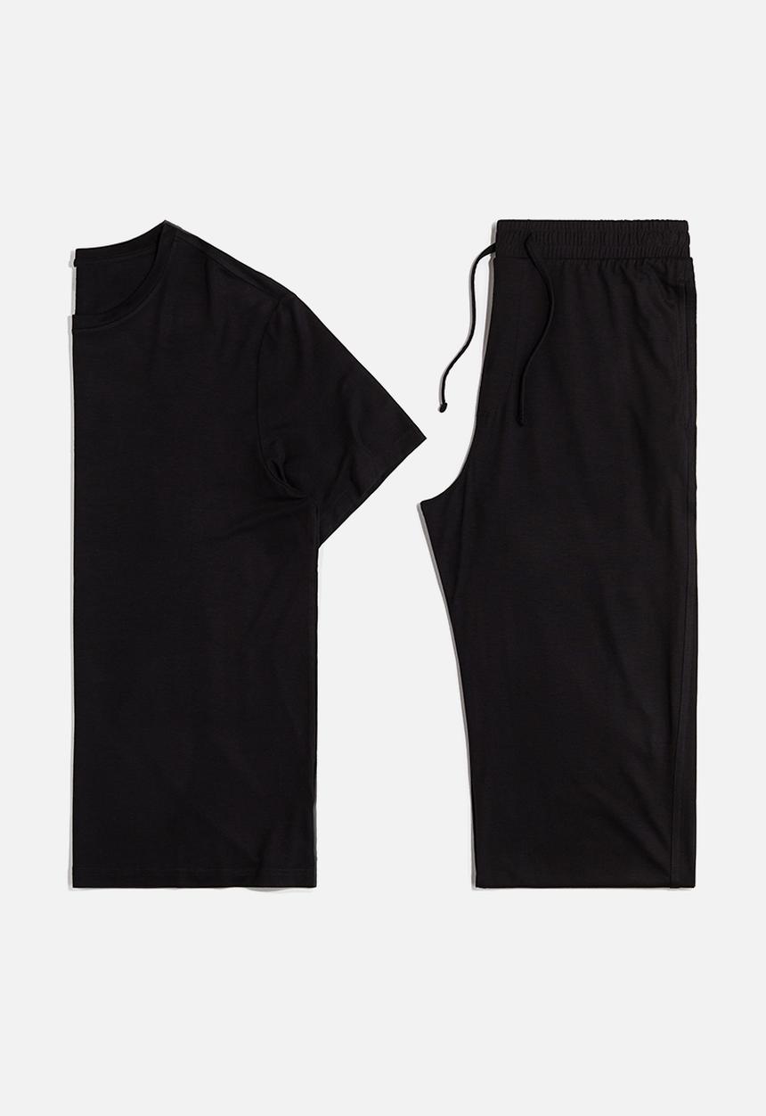 H&M - Jersey pyjamas - black
