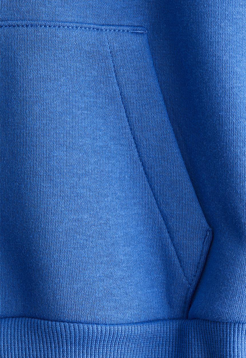 H&M - Brushed-inside hoodie - bright blue