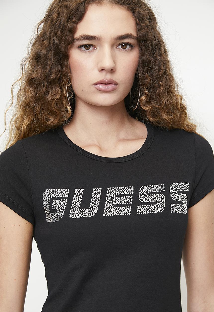GUESS - Kiara Ss T-Shirt - Jet Black A996