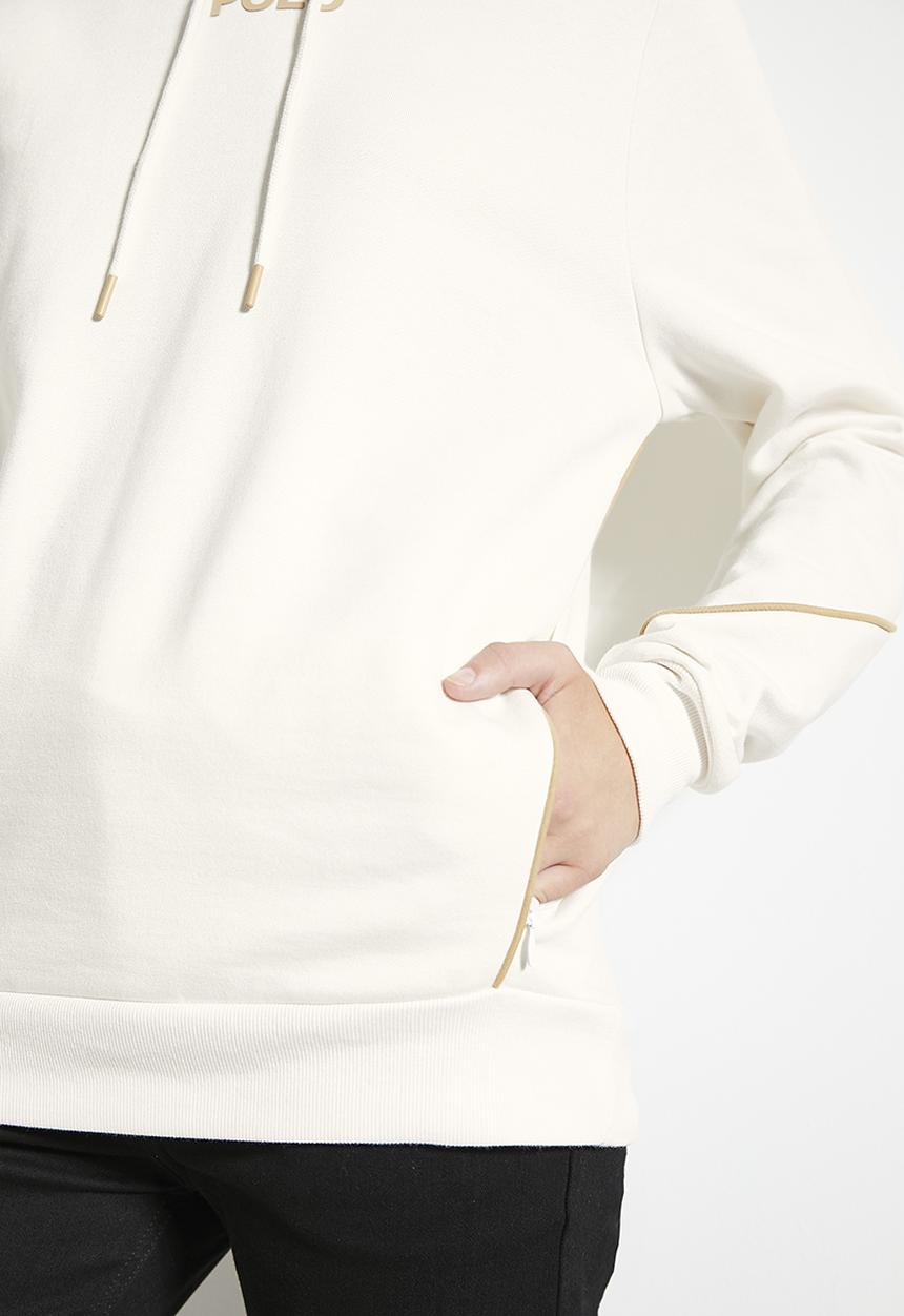 POLO - Wmn demi track top - off white	