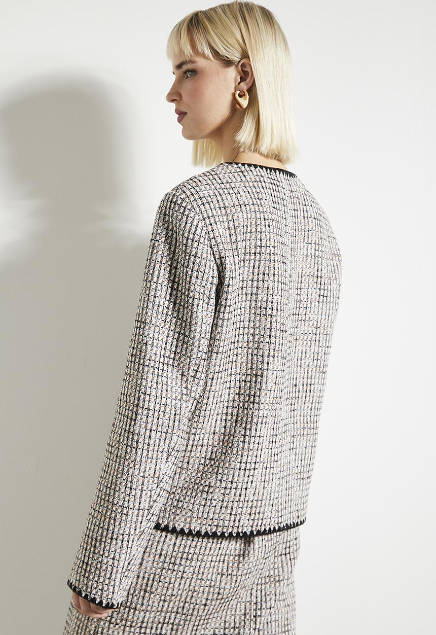 POLO - Wmn mila boucle jacket - multi