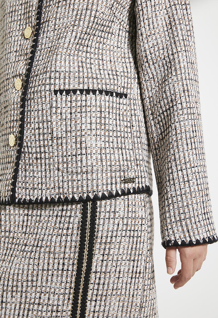 POLO - Wmn mila boucle jacket - multi