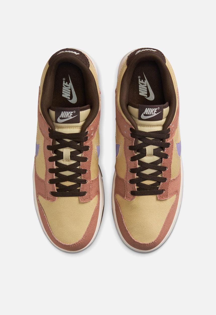 Nike dunk low retro se - dusted clay/dusty amethyst-team gold