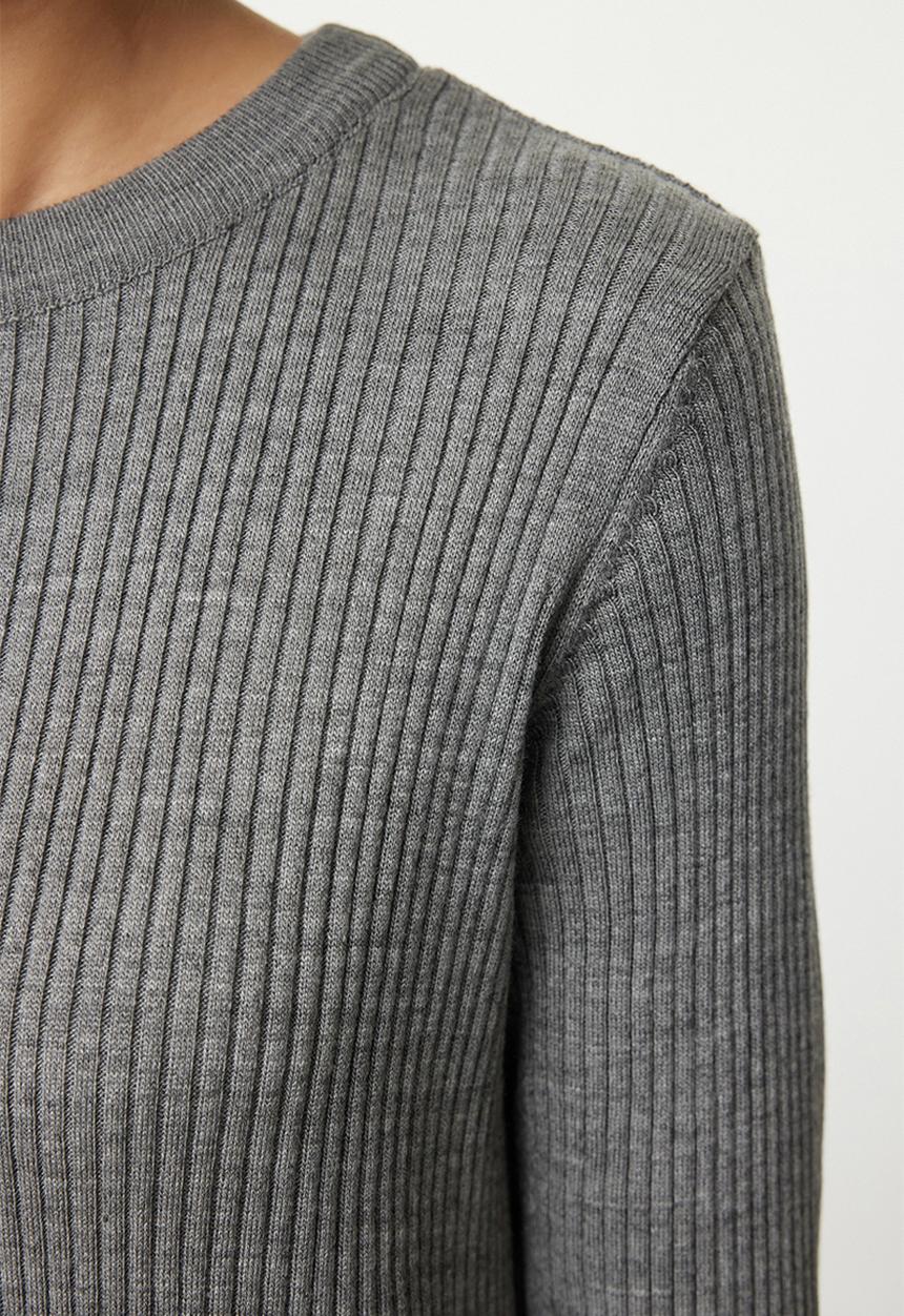 Trendyol - Button Detailed Knitwear - Gray 
