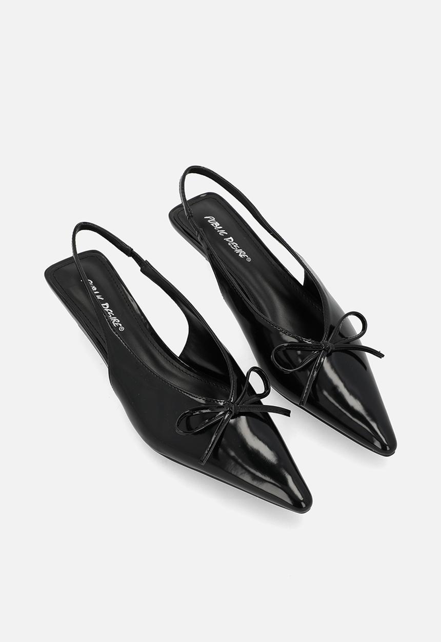 Public Desire - Meadow Slingback - Black
