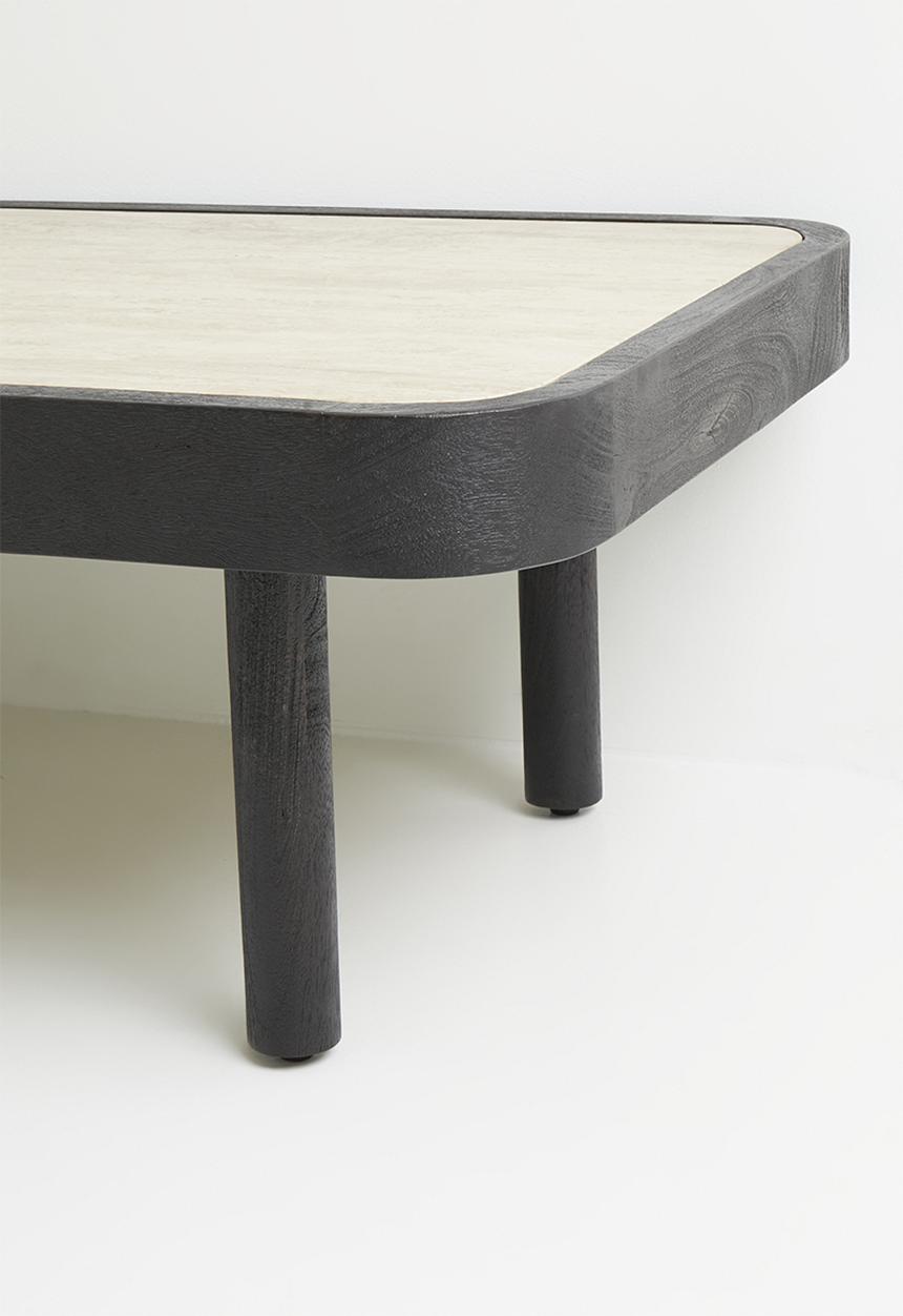 Sixth Floor - Lucio coffee table-dark brown