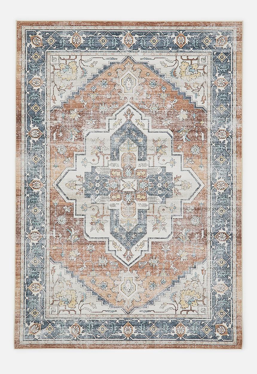 Fotakis - Option Antique Rug - Rust & Navy
