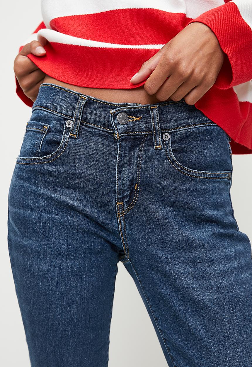 Levi’s® - Curvy Super Skinny Jeans ZA - Lapis Gem