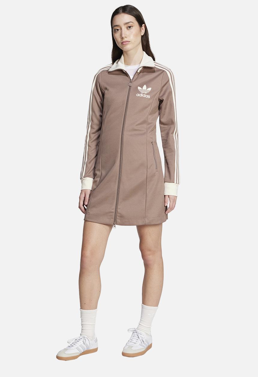 adidas Originals - 3S Track Dress - Trace Brown