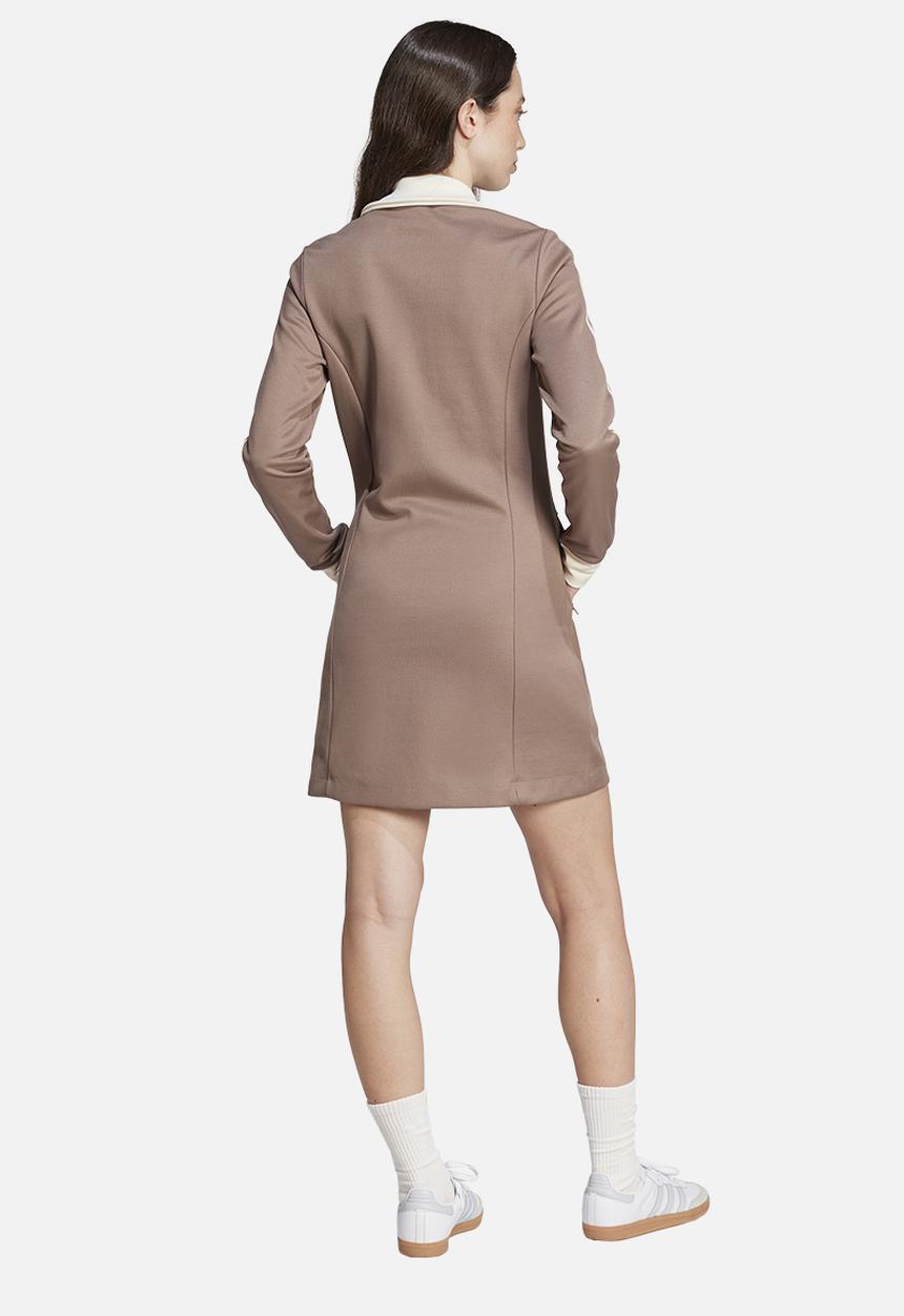 adidas Originals - 3S Track Dress - Trace Brown