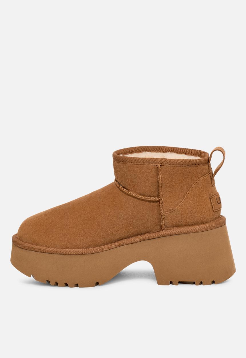 UGG® - Classic ultra mini new heights boot - chestnut