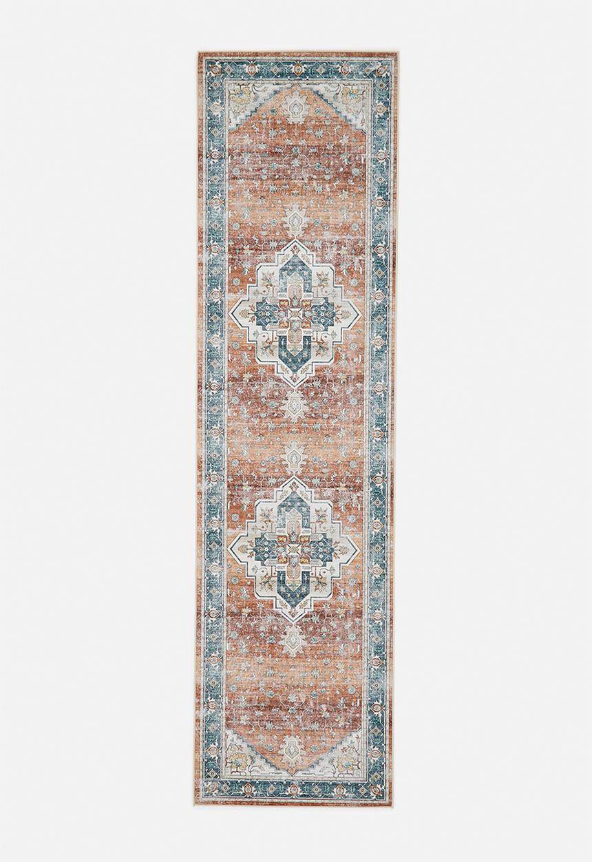 Fotakis - Option Antique Rug - Rust & Navy