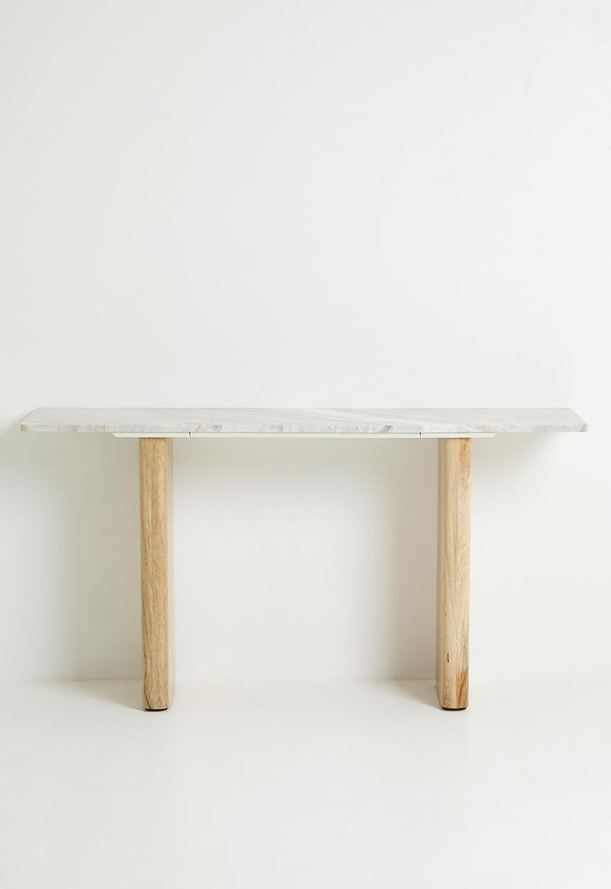 Sixth Floor - Anwar marble & wood console - Toronto