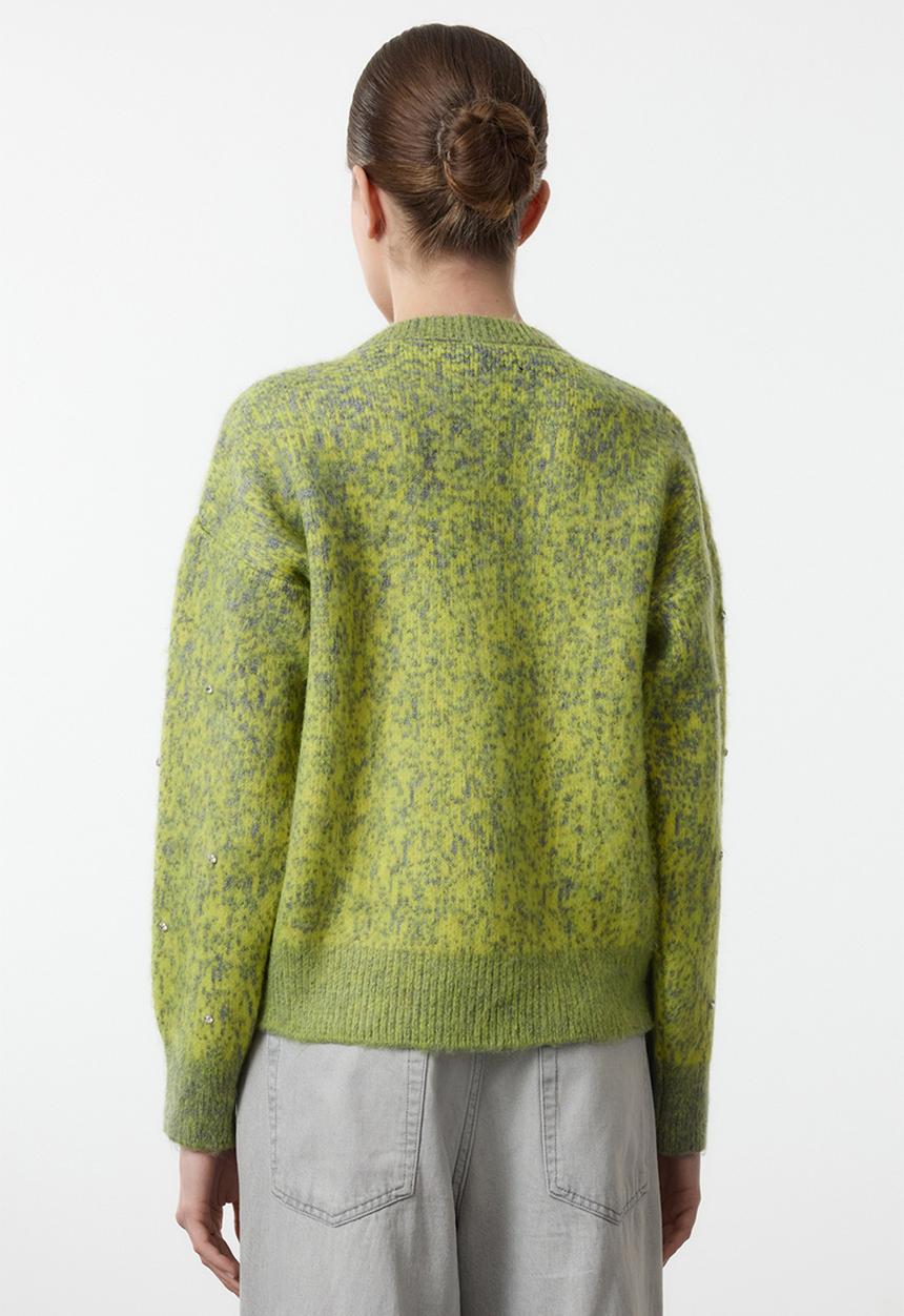 Trendyol - Soft textured patterned knitwear - green